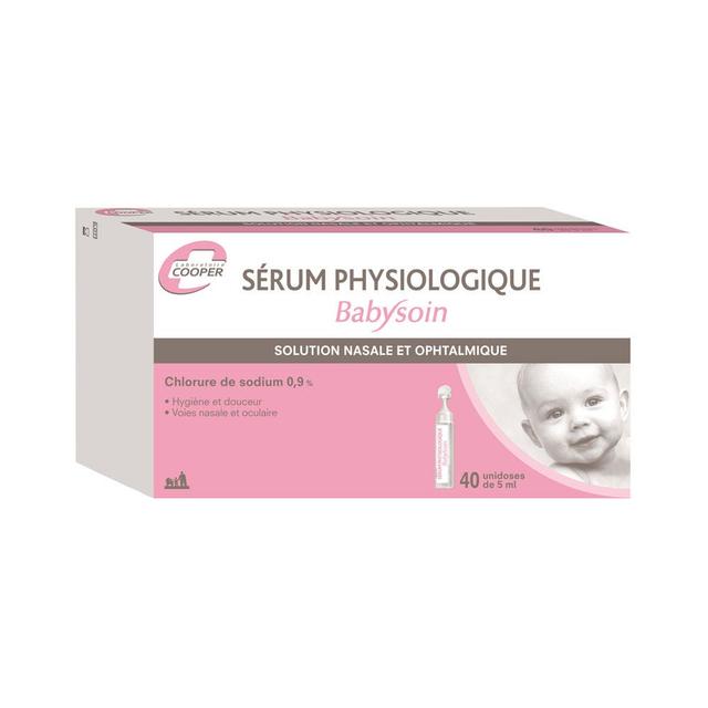 Babysoin Babysoin Soluzione salina Soluzione nasale e oftalmica 40x5ml - Easypara on Productcaster.