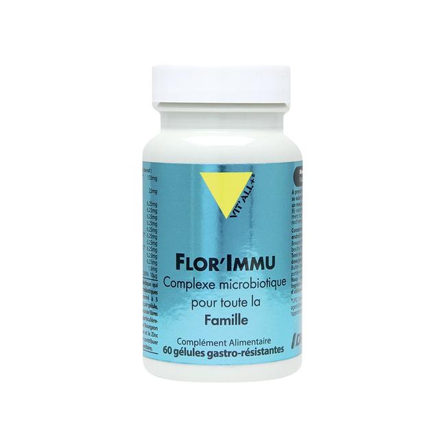 Flor'Immu Microbiota Complex per tutta la famiglia 60 Drcaps Vit'All+ - Easypara on Productcaster.