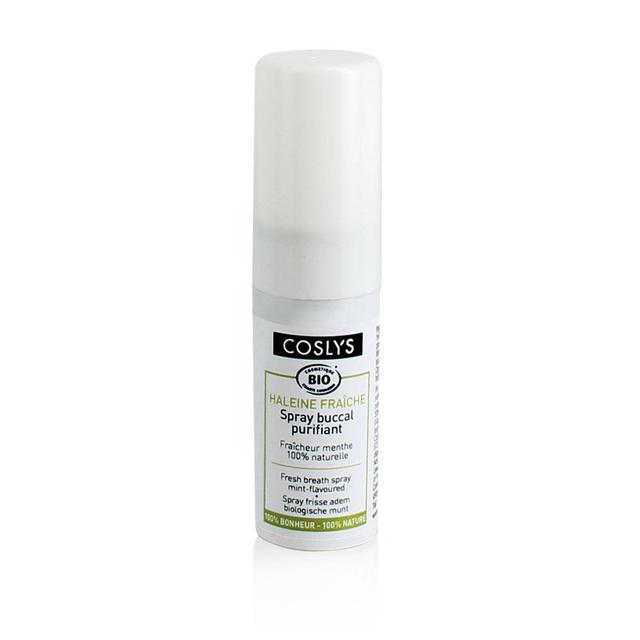 Spray per bocca purificante per l'alito fresco biologico 15ml Menta Coslys - Easypara on Productcaster.