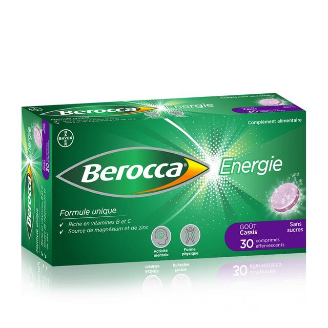 Energia 30 Compresse effervescenti Berocca aroma di ribes nero Bayer - Easypara on Productcaster.