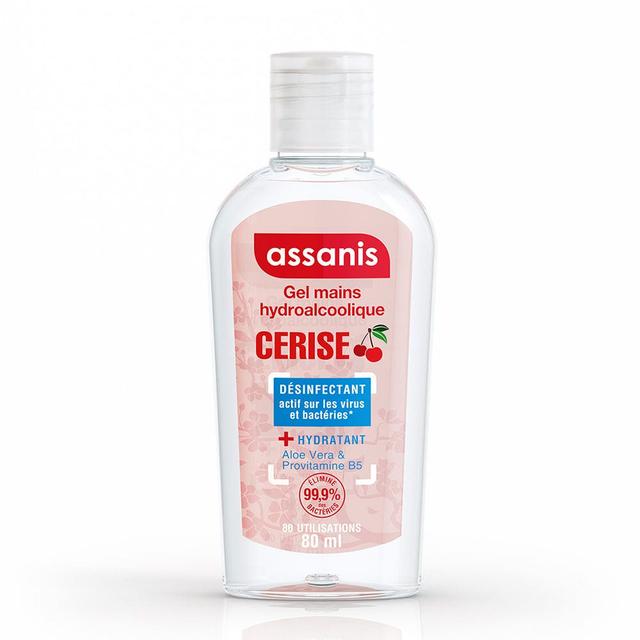 Assanis Pocket Parfumés Gel Idroalcolico Tascabile alla Ciliegia Cerise 80ml - Easypara on Productcaster.