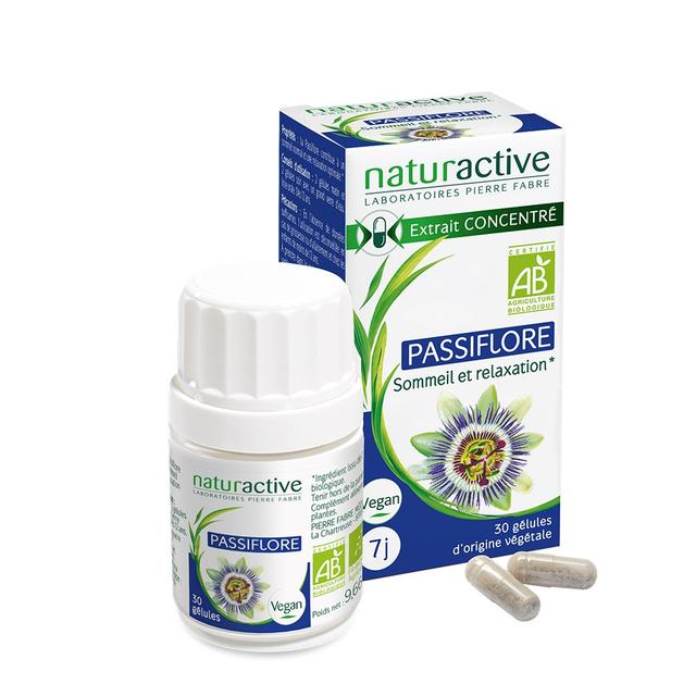 Passiflora biologica 30 capsule Naturactive - Fatto in Francia - Easypara on Productcaster.