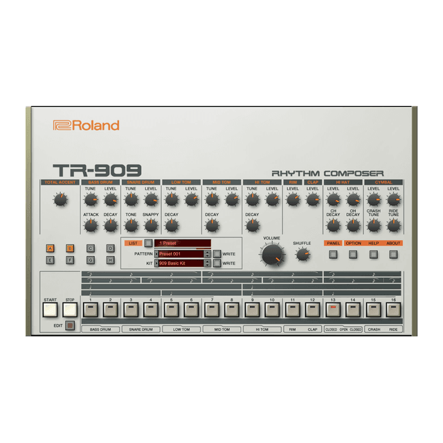 TR-909 Roland Cloud on Productcaster.