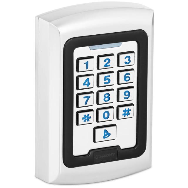 Clavier code ST-CS-500 - PIN/Carte RFID - Type EM - 2 000 espaces de sauvegarde - WG 26 - Étanche | Stamony on Productcaster.