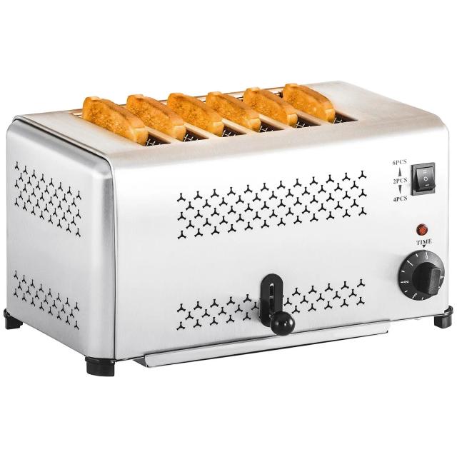 Grille-pain professionnel avec 6 fentes | Royal Catering on Productcaster.