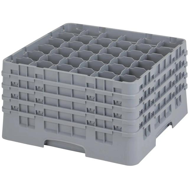 CAMBRO Casier de lavage à verre - 36 compartiments - 50 x 50 x 26,7 cm - Hauteur des verres : 23,8 cm on Productcaster.