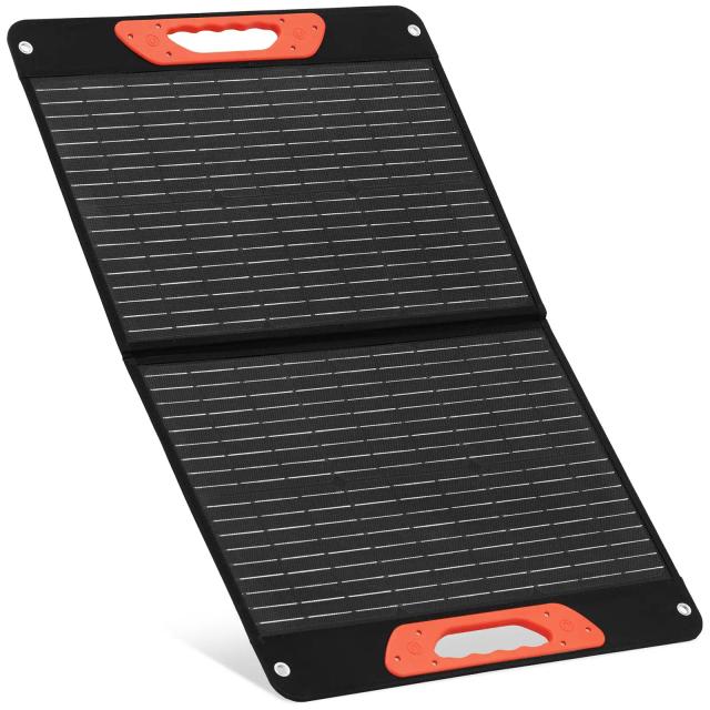 Pannello solare pieghevole - 60 W - 2 porte USB | MSW on Productcaster.