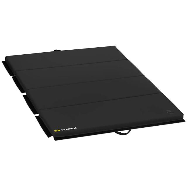 Gymnastics Mat 200 x 120 x 5 cm Folding Black Capacity up to 170 kg - Inflatable and Folding gym Mats by Gymrex on Productcaster.