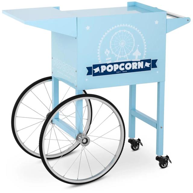 Vozík na stroj na popcorn modrý - Stroje na popcorn Royal Catering on Productcaster.