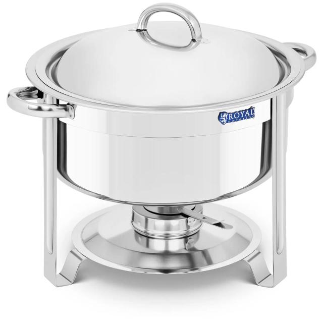 Chafing dish kulatý 7,6 l - Royal Catering on Productcaster.