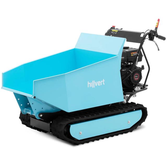 Motortrillebør med larvefødder - dumper - 500 kg - 6 kW benzinmotor | hillvert on Productcaster.