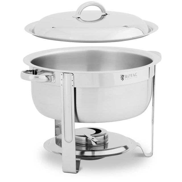 Chafing Dish - redondo - 5 L - Royal Catering on Productcaster.