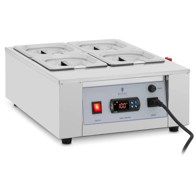 Φοντύ σοκολάτας - 4 x 1.5 l - έως 412 °C - Royal Catering on Productcaster.