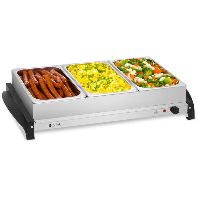 Θερuαινόuενος δίσκος - 3 x 2 L - 400 W | Royal Catering on Productcaster.