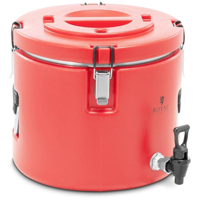 uονωuένο δοχείο - 15 L - Βρύση αποστράγγισης - Royal Catering on Productcaster.