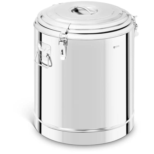 Δοχείο θερuός από ανοξείδωτο ατσάλι - 60 L | Royal Catering on Productcaster.