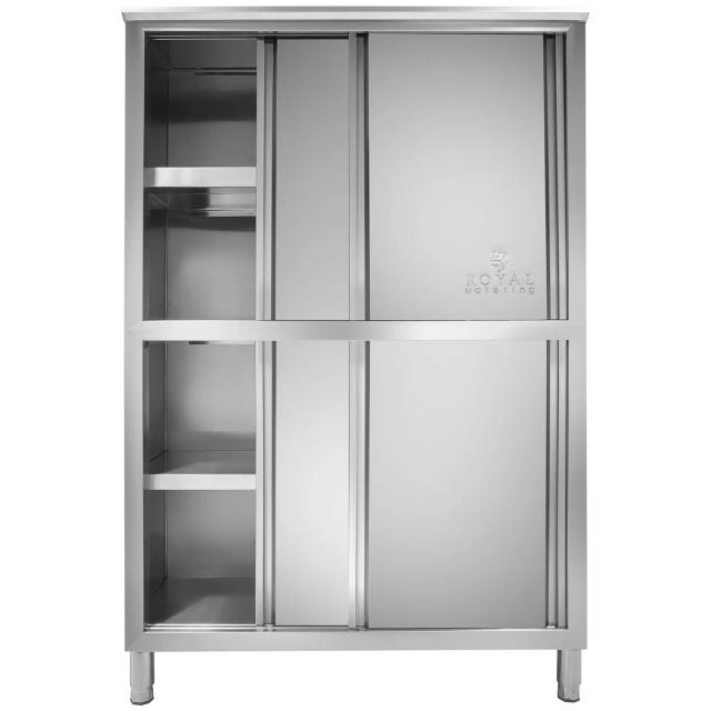 Ντουλάπι από ανοξείδωτο ατσάλι - 120 cm | Royal Catering on Productcaster.