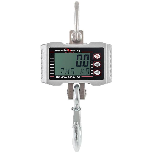 Darumérleg - 1.000 kg / 0,5 kg - LCD - Alumínium | Steinberg Systems on Productcaster.