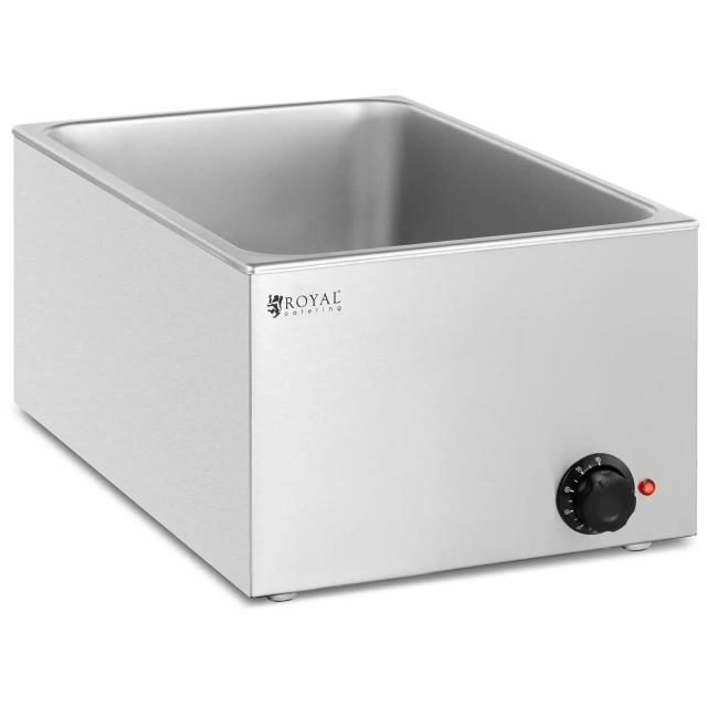 Bain marie - 640 W - GN 1/1 - edény nélkül - Royal Catering on Productcaster.