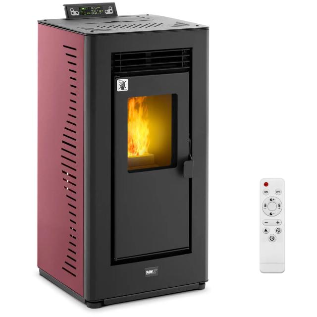 Pelletkályha 9 kW - 50–225 m³ - 5 szint - időzítő | MSW on Productcaster.