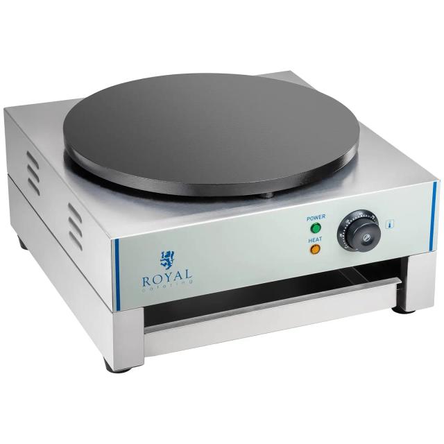 Palacsintasütő - 40 cm - 1 x 3000 Watt - 2.0 | Royal Catering on Productcaster.