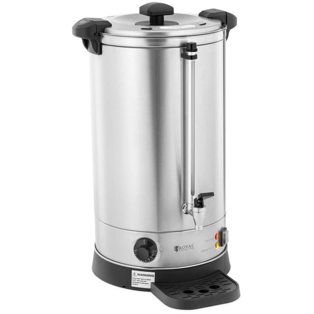 Vízforraló - 19.7 l - 2500 W - csepptálca - Ezüst | Royal Catering on Productcaster.