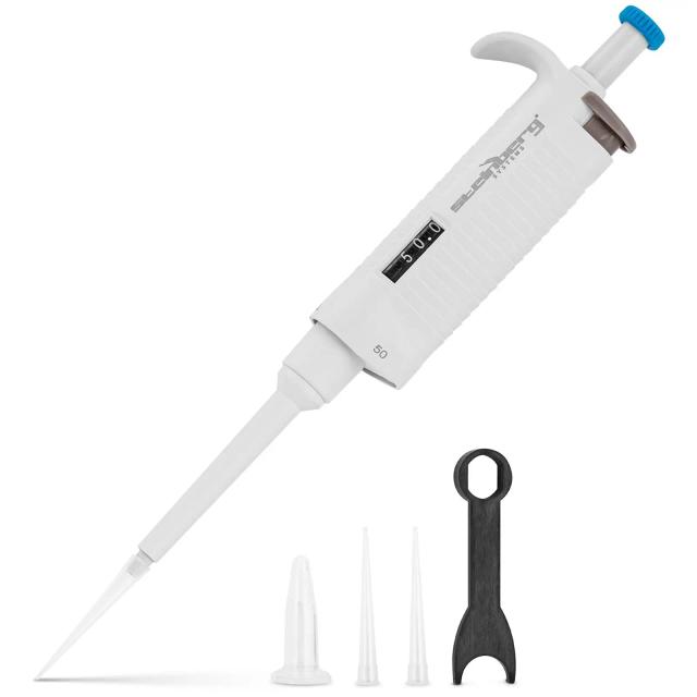 Egycsatornás pipetta - 0,005–0,05 ml - autoklávozható | Steinberg Systems on Productcaster.