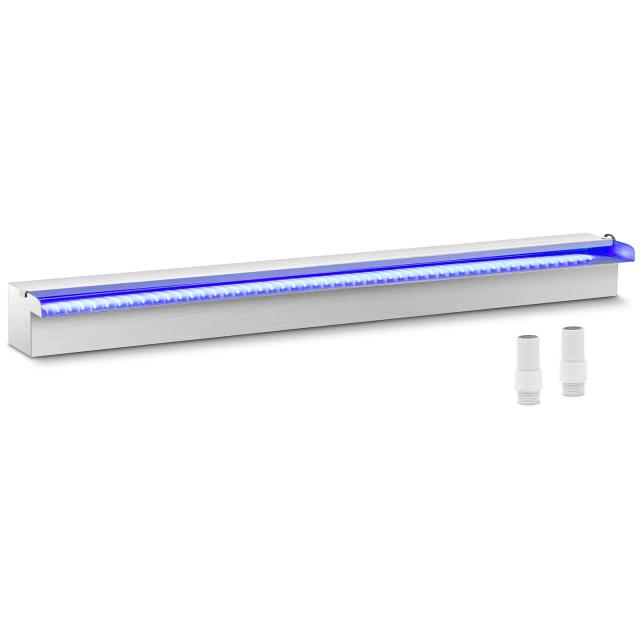 Medence szökőkút - 90 cm - LED világítás - kék/fehér | Uniprodo on Productcaster.