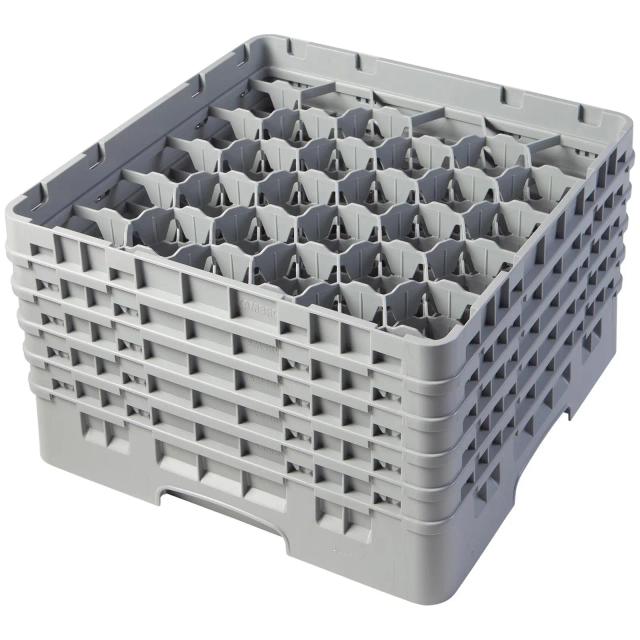 CAMBRO Camrack mosogatókosár poharakhoz - 30 rekesz - 50 x 50 x 30,8 cm - pohármagasság: 25,7 cm on Productcaster.