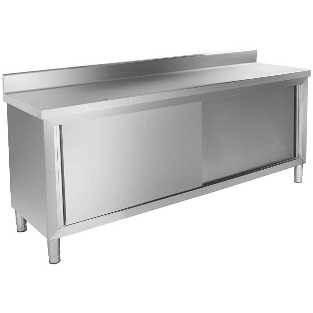 Munkaszekrény - 200 x 60 cm - Karimával - 160 kg | Royal Catering on Productcaster.