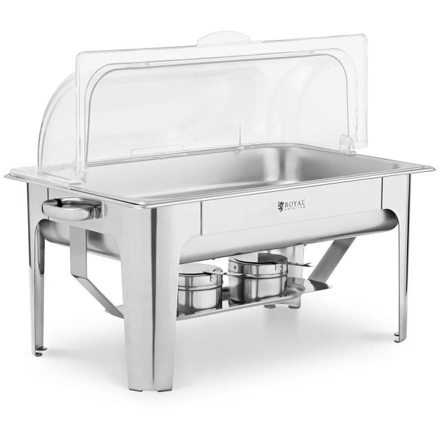 Chafing - GN 1/1 - Royal Catering - 8,5 L - széles állvány on Productcaster.