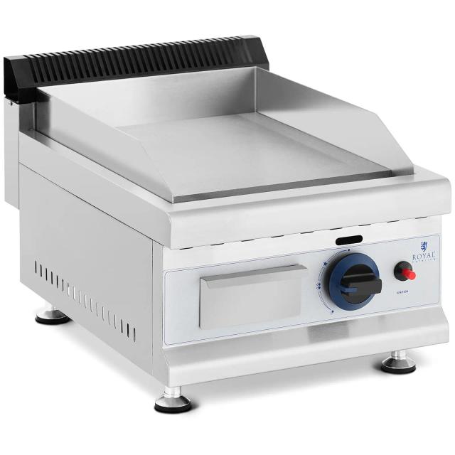 Gázgrill - 35 x 40 cm - sima - 3000 W - propán/bután - 0,03 bar | Royal Catering on Productcaster.