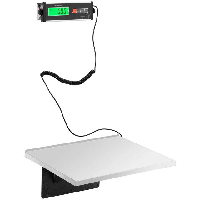 Összecsukható fali mérleg - 150 kg / 50 g - 55 x 45 cm - külső LCD | Steinberg Systems on Productcaster.