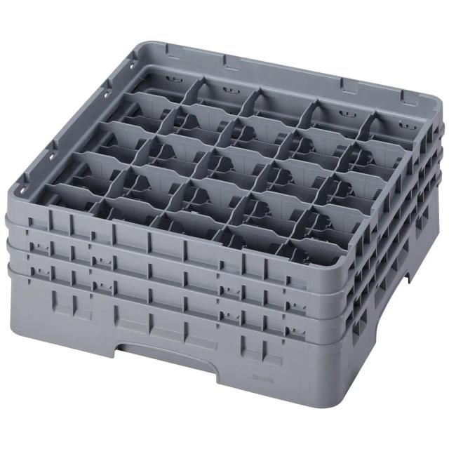 CAMBRO Camrack mosogatókosár poharakhoz - 25 rekesz - 50 x 50 x 18,4 cm - pohármagasság: 15,5 cm on Productcaster.