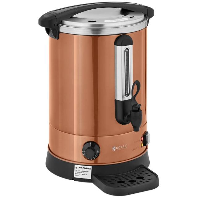 Vízforraló - 13.5 l - 2500 W - csepptálca - Narancssárga | Royal Catering on Productcaster.