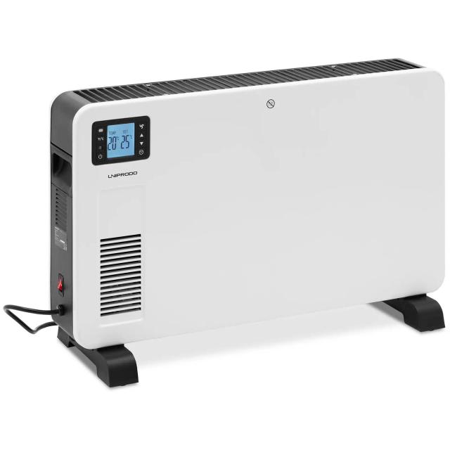 Konvektor - 25 m² - 2300 W - időzítő - LCD - távirányító | Uniprodo on Productcaster.