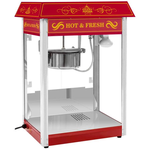 Popcorn gép - retro design - piros | Royal Catering on Productcaster.