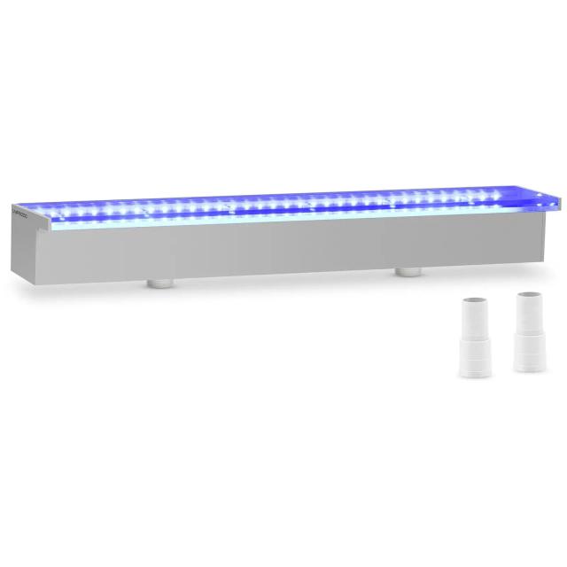 Medence szökőkút - 60 cm - LED világítás - kék/fehér - {{Lip_lenght}} mm-es vízkivezető nyílás | Uniprodo on Productcaster.