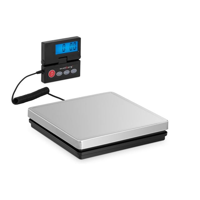 Digitális csomagmérleg - 50 kg / 10 g - 25 x 25 cm - külső LCD | Steinberg Systems on Productcaster.