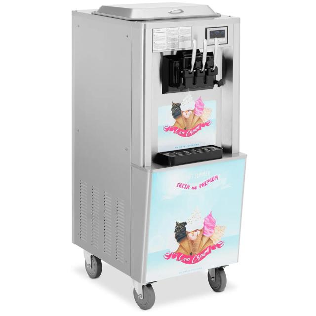 Lágyfagylaltgép - 2140 W - 33 l/h - 3 íz - Royal Catering on Productcaster.