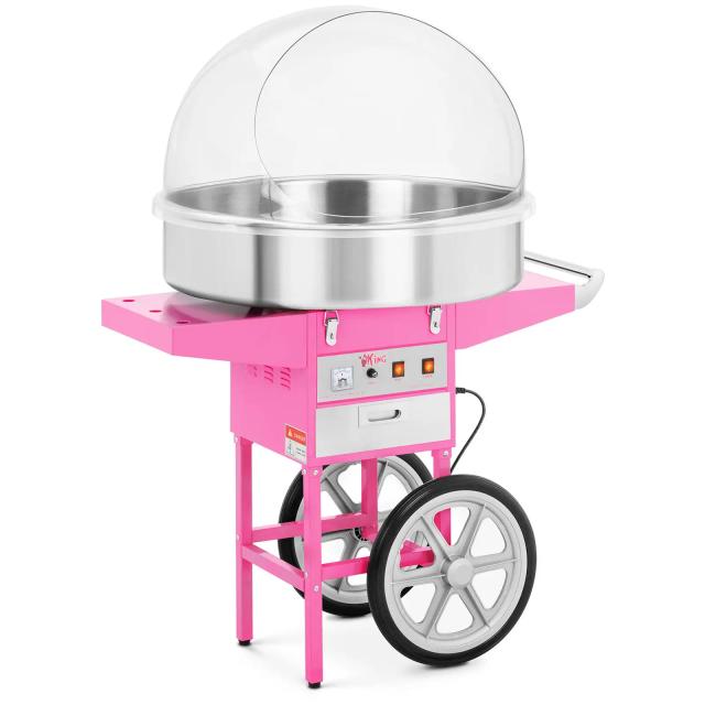 Commercial Candy Floss Machine 72 cm 1200 W Incl. Wagon - by Royal Catering on Productcaster.