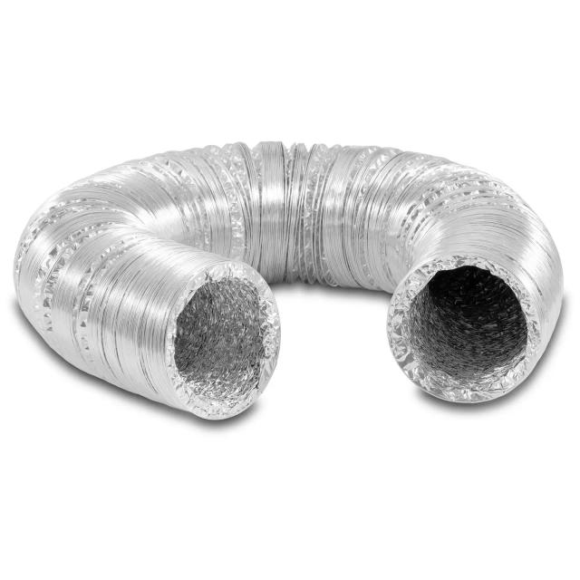 Air Conditioner Hose Ø 100 mm 10 m Length Aluminium - Air Purifiers by Hillvert on Productcaster.