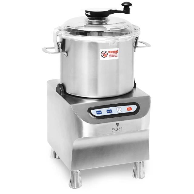 Bowl Cutter 1500/2200 rpm Royal Catering 12 L - Food Processors by on Productcaster.