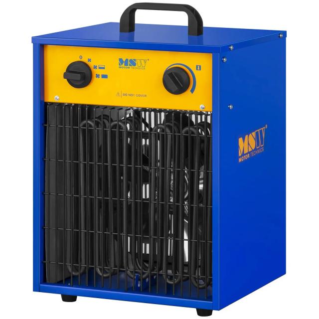 Industriell byggvifte - Med Kjølefunksjon - 0 til 85 °C - 9 000 W | MSW on Productcaster.