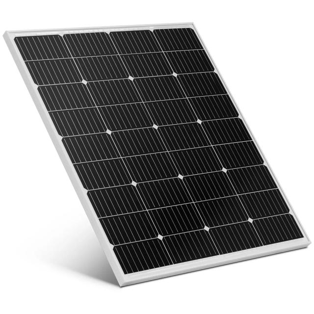 Monokrystallinsk solcellepanel - 110 W - 24.19 V - med bypass-diode | MSW on Productcaster.