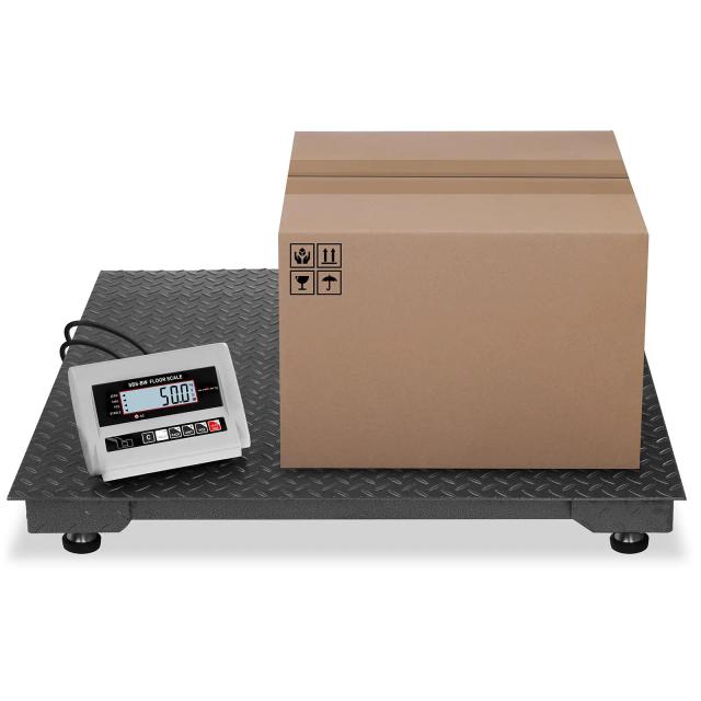 Floor Scales - 1.000 kg / 0.5 kg - LCD | Steinberg Systems on Productcaster.