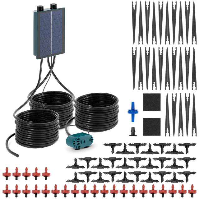 Solar vanningssystem - 50 Drypper - 10 m slange | hillvert on Productcaster.