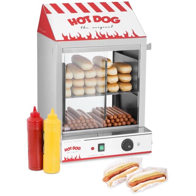 Vitrină Caldă pentru Hot Dog - 2000 W on Productcaster.