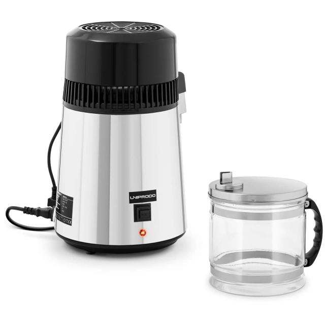 Distilator Apă - apă - 4 L - carafă de sticlă on Productcaster.