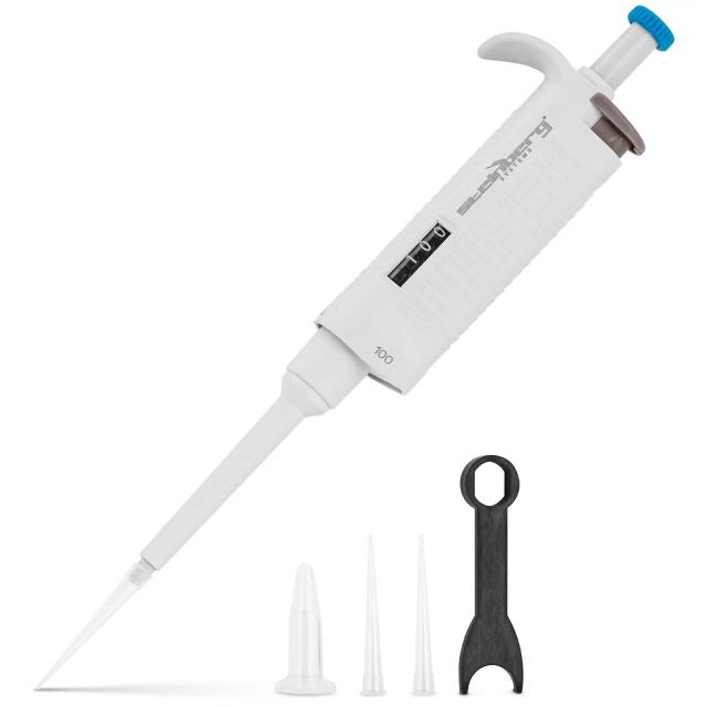 Pipetă cu un singur canal - 0,01 - 0,1 ml - autoclavabilă on Productcaster.